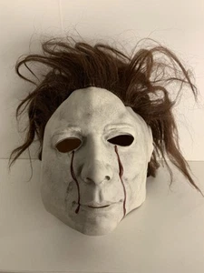 Halloween 2 Michael Myers Blood Tears Mask Trick Or Treat Studios - Picture 1 of 6