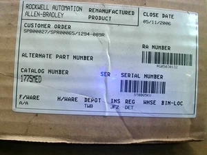 Allen Bradley 1775MED B Error Correcting Ram Memory 128K *Facto - Reconditioned - Picture 1 of 1