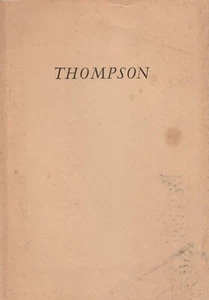 BOOKS AND MANUSCRIPTS OF FRANCIS THOMPSON BY REV. TERENCE CONNOLLY, INSCRIBED - Picture 1 of 3