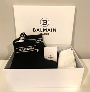 Brand New Balmain Paris Shoes, Black, Size 31, Unused, Boots, Unisex, Kids - Picture 1 of 6