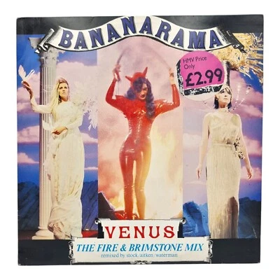 BANANARAMA - VENUS (RARE UK FIRE & BRIMSTONE REMIX 12" VINYL SINGLE)  S.A.W - Image 1 of 4