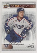 2018-19 Upper Deck CHL SP Top Prospects Sasha Mutala #SP9