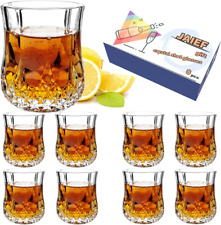 JAIEF 1.7 OZ Crystal Shot Glasses Set, Heavy Base Cordial Glasses | Tequila Glas