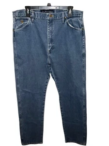 Wrangler Jeans Men’s 36x36 George Strait Cowboy Cut 13MGSHD Blue Denim Pants - Picture 1 of 10