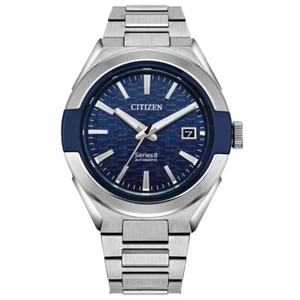 Pulsera automática de acero inoxidable esfera azul Citizen Series8 870 NA1037-53L - Imagen 1 de 4