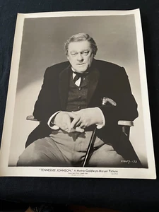 LIONEL BARRYMORE original B/W STILL -8x10-TENNESSEE JOHNSON-1942 - Picture 1 of 2