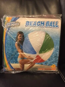 Rare Vintage Summer Escapes 48" Beach Ball New In Package - Picture 1 of 4