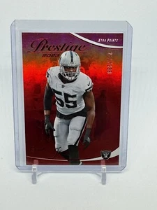 2023 Chandler Jones Panini Prestige Xtra Points Red 251/399 #152 Raiders - Picture 1 of 2