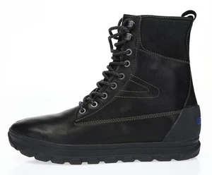 TRETORN Men's 'Liander' Black Leather Sz 9 Ankle Urban Boots NEW! 132238 - Picture 1 of 7
