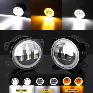 For 2007-2011 Dodge Nitro 4" Inch LED Fog Lights Front Bumper Driving Lamps - Bild 1 von 19