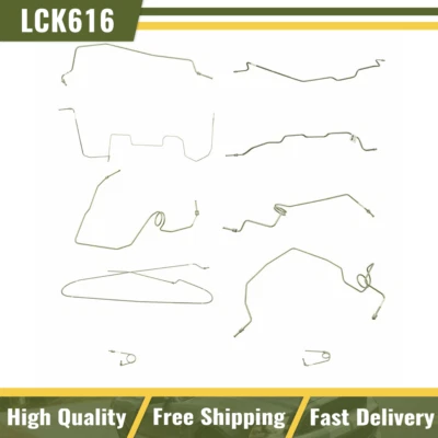 Kit de línea de freno de acero inoxidable Dorman 919-225 para camioneta Chevy GMC 95-98 Foto 1 de 4