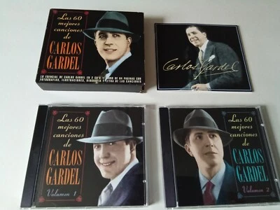 Carlos Gardel Tango Argentina 2 Cd Box Set + Booklet Vintage And Rare  - Image 1 of 3