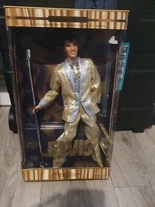 Elvis The King of Rock & Roll zeitlose Schatzpuppe 2001 Mattel #53869 NRFB - Bild 1 von 3