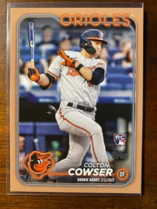 Actualización Topps 2024 Colton Cowser #US72 RC debut de novato dorado/2024 Orioles - Imagen 1 de 2
