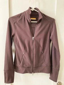 Lucy Tech Women's Size XS Brown Full Zip Long Sleeve Jacket Activewear - Picture 1 of 5