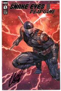 Snake Eyes Deadgame #5 Rob Liefeld Cover A (IDW, 2021) - Signed - GI Joe - COA - Picture 1 of 1