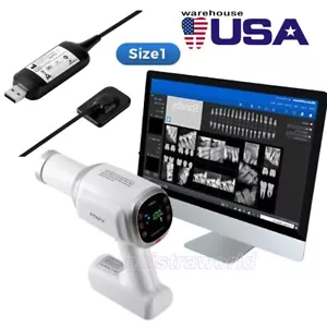 USA STOCK Dental X Unit Ray Machine + Size 1.0 Rayos Sensor X Imaging System - Picture 1 of 16