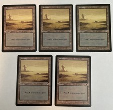 MTG Swamp Tempest (River) NM x5