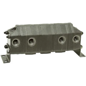 0.3 cu in 12 GPM 4 Section Rotary Flow Divider MTE P207R-5496 9-8404-4 - Picture 1 of 2