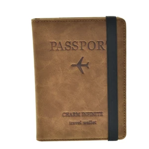 Credit Card Holder Wallet Passport Bag Travel Cover Case Passport Holder - Picture 1 of 4