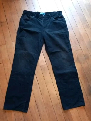 Polo by ralph Lauren  pants pantalon w36 L36 velours noir jeans  - Photo 1/4