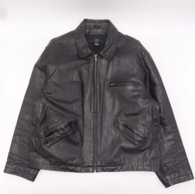Chaqueta de moto vintage Gap con ajustadores laterales grande para hombre Foto 1 de 4