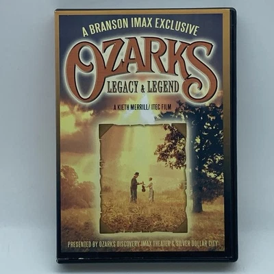 Ozarks Legacy & Legend DVD 1995 Branson IMAX Southern Missouri History - Image 1 of 4