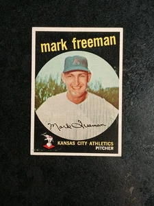 Vtg 1959 Topps #532 Mark Freeman RC Rookie Baseball Card VG - Picture 1 of 8