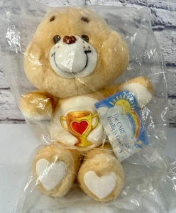 *BRAND NEW* Vintage 1985 Care Bears Champ Bear 13” Plush Kenner - Picture 1 of 5