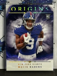 2024 Origins Malik Nabers NY Giants #147 Rookie RC - Bild 1 von 2
