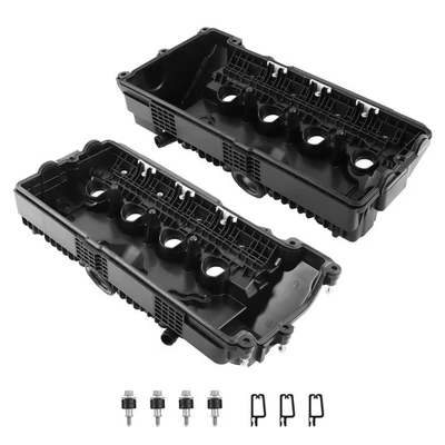 Valve Chamber Cover Left + Right for BMW 545i 550i 645Ci 650i 745i 745Li 4.8L - Image 1 of 4