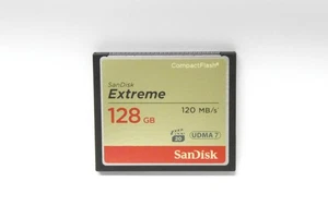 Sandisk CF 128 GB Extreme Speicherkarte gebraucht 128 GB Compact Flash - Picture 1 of 4