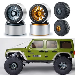 2.9" Beadlock Radnaben-Felgen-Reifen-Set für 1/6 RC Crawler Axial SCX6 AXI05000 - Bild 1 von 82