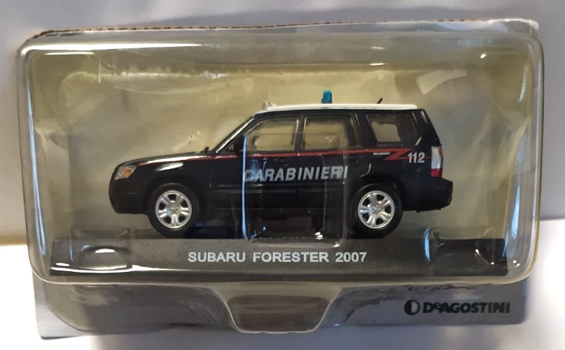 DE AGOSTINI 1:43 AUTO DIE CAST SUBARU FORESTER 2007 CARABINIERI  RM CARABINIERI - Immagine 1 di 1