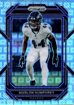 2022 Panini Prizm Pandora Premium Silver Holo /400 #24 Marlon Humphrey - Image 1 of 3