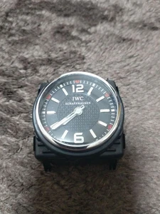 Mercedes-Benz AMG Original IWG Uhr Schwarzes Zifferblatt für C E S Klasse Aut... - Bild 1 von 2