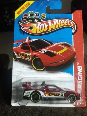 Coche de juguete Hot Wheels HW Racing (2012) rojo Acura NSX 114/250 Foto 1 de 4