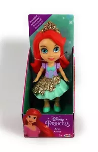 Disney Princesa Ariel muñeca posable de 3 pulgadas con vestido dorado brillante 21759 - Imagen 1 de 4