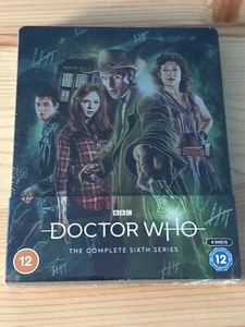 Doctor Who 6th six Series 6 BLU-RAY STEELBOOK season 6 6th sixth six BRAND NEW - Foto 1 di 7