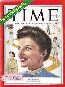 Time Magazine 9-1-52 Kathrine Hepburn 11 page story on Missouri River color pics - Picture 1 of 5