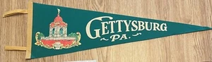 VINTAGE 1971 'GETTYSBURG PA.' FELT PENNANT - RARE! - Picture 1 of 1
