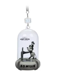 Disney 100 Steamboat Willie Illumina Sketchbook Musicale Ornamento Nuovo con Etichetta - Foto 1 di 5