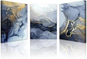 Abstract Wall Decor for Living Room Bedroom Wall Art Paintings Abstract 12x16 - Picture 1 of 4