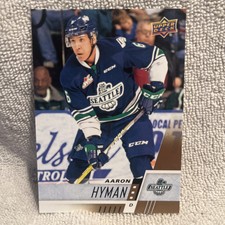 2017/18 Upper Deck CHL #115 - AARON HYMAN (Seattle Thunderbirds)