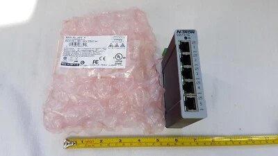 N-Tron 105TX-SL 5-port Ethernet Switch - 10-30VDC 215mA - Unused - Image 1 of 4