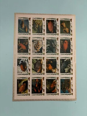 I610. Umm Al Quwain MNH Nature Fauna Fish Imperf Different kinds Tropical fish - Image 1 of 4
