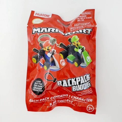 Nintendo Mario Kart Backpack Buddies Clip - YOU CHOOSE! Cover