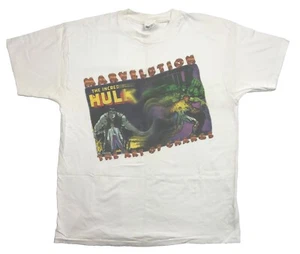 Marvel Comics 1995 Marvelution Hulk T-Shirt ultra selten - weiß - Bild 1 von 4