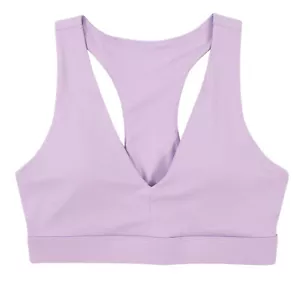 FABLETICS Damen Sport BH On-The-Go Midi Sports Bra Hazy Iris / XL (44-46) - Bild 1 von 4