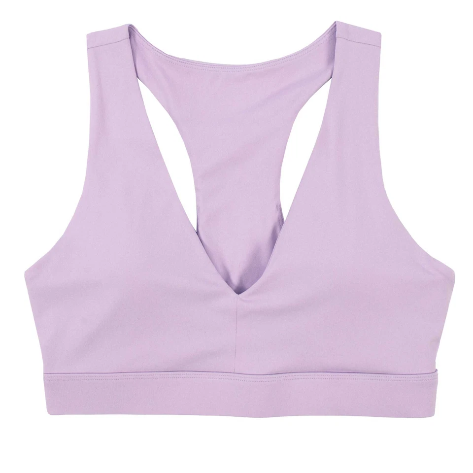 FABLETICS Damen Sport BH On-The-Go Midi Sports Bra Hazy Iris / XL (44-46) - Bild 1 von 4